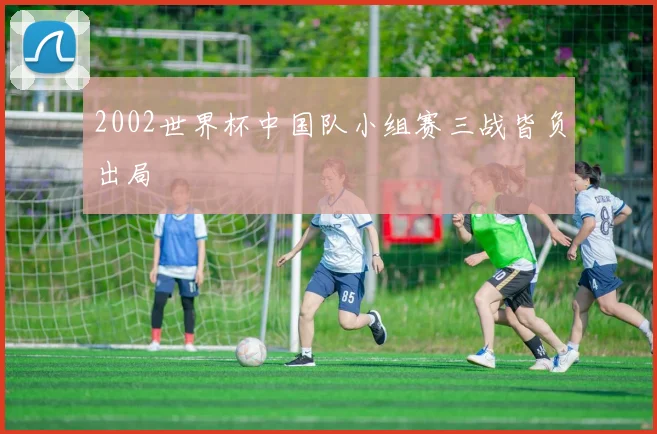2002世界杯中国队小组赛三战皆负出局